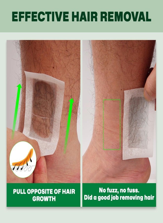 Wokaar Hypoallergenic Facial Wax Strips for Sensitive Skin | Natural Hair Removal for Women | Face & Body Waxing Kit | Gentle, Fast-Acting Formula for Eyebrows, Lips, Legs & Bikini Line - Image 3